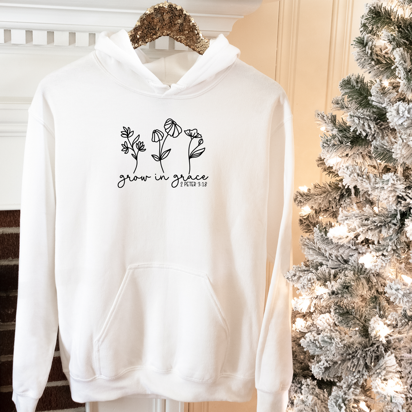 Grow in grace Hoodies
