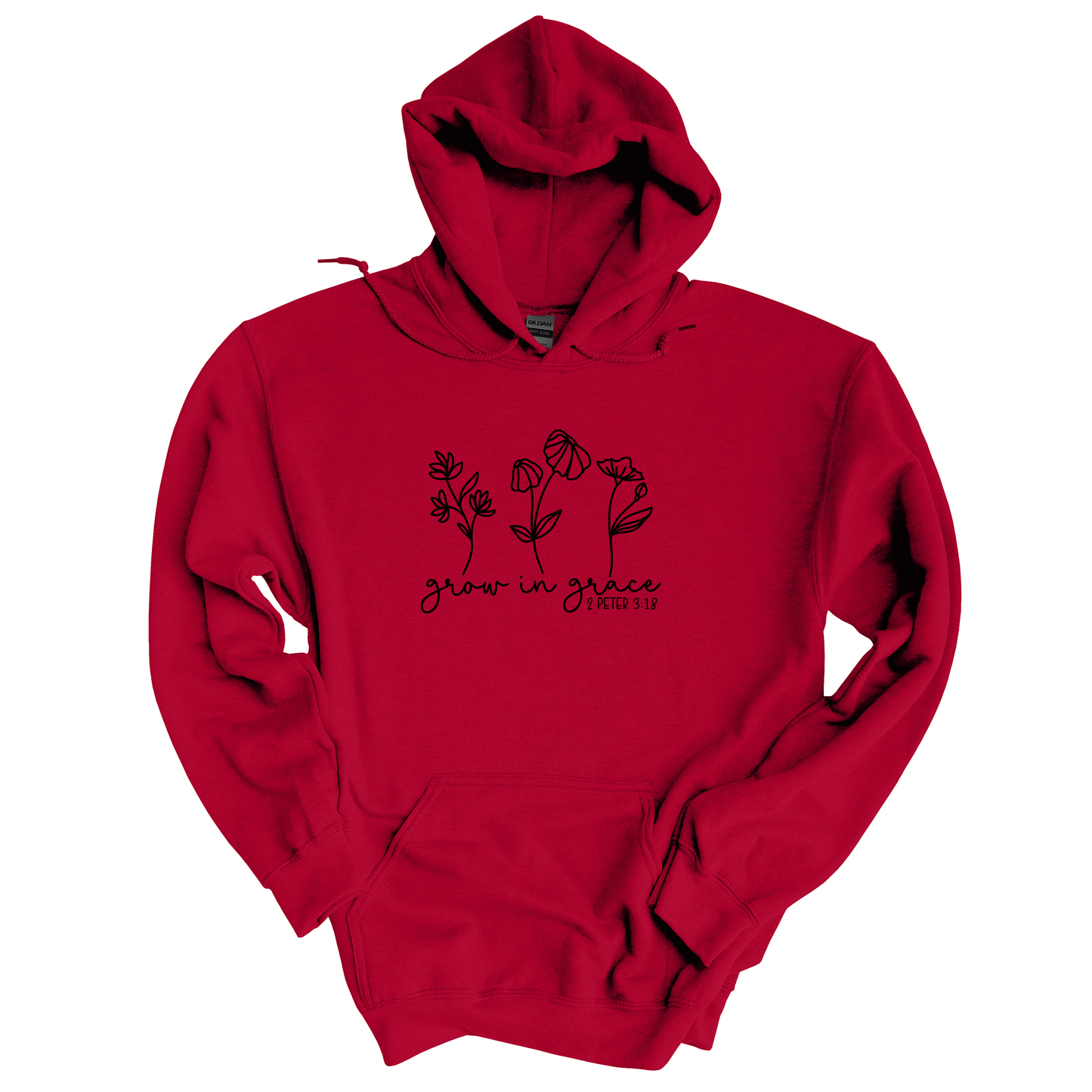 Grow in grace Hoodies