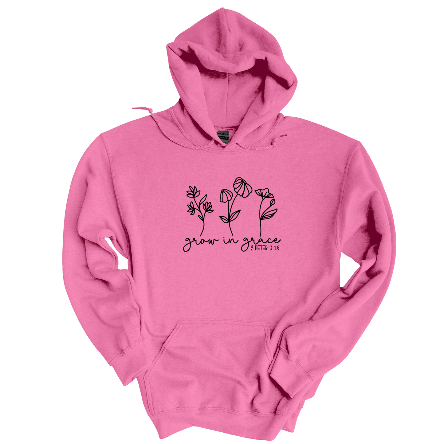Grow in grace Hoodies