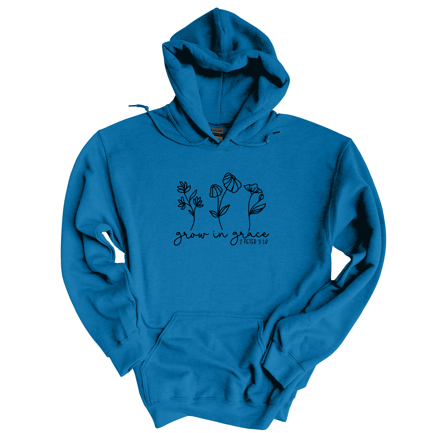Grow in grace Hoodies