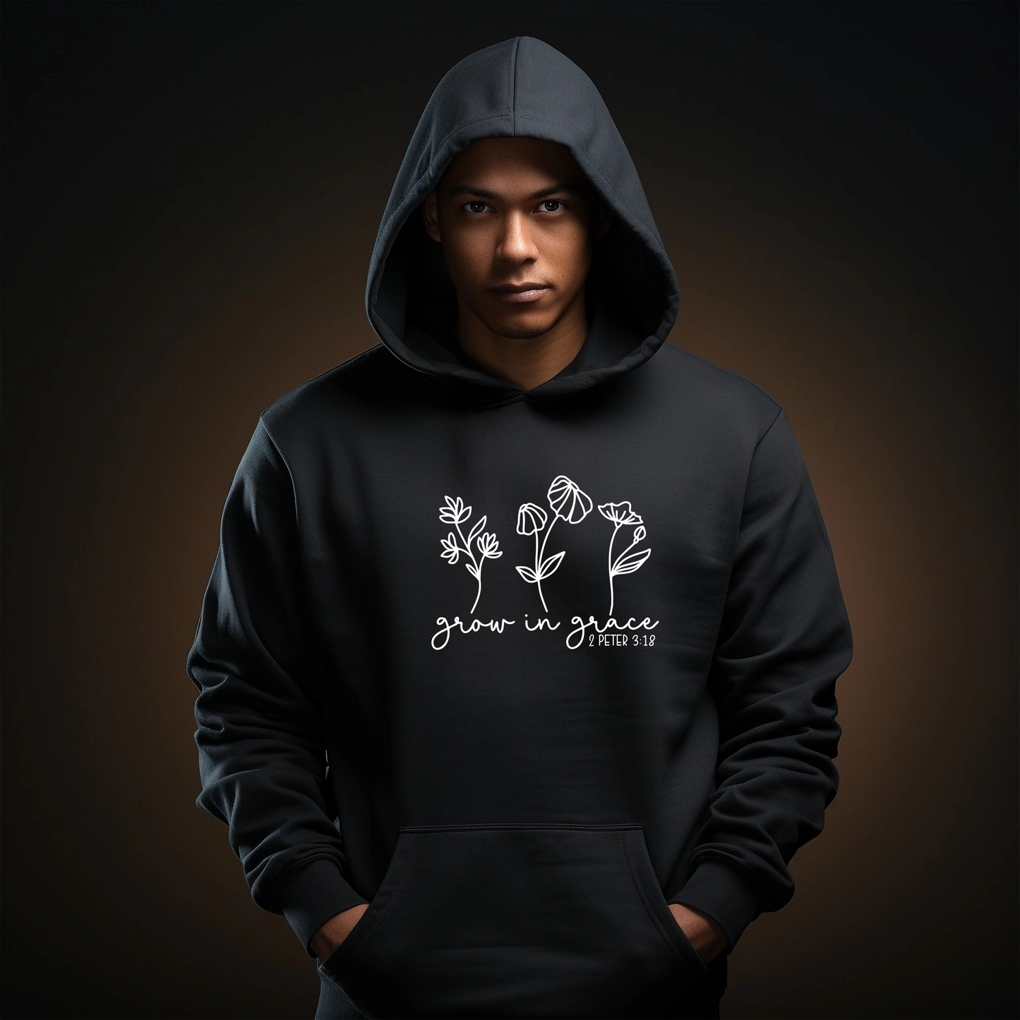 Grow in grace Hoodies