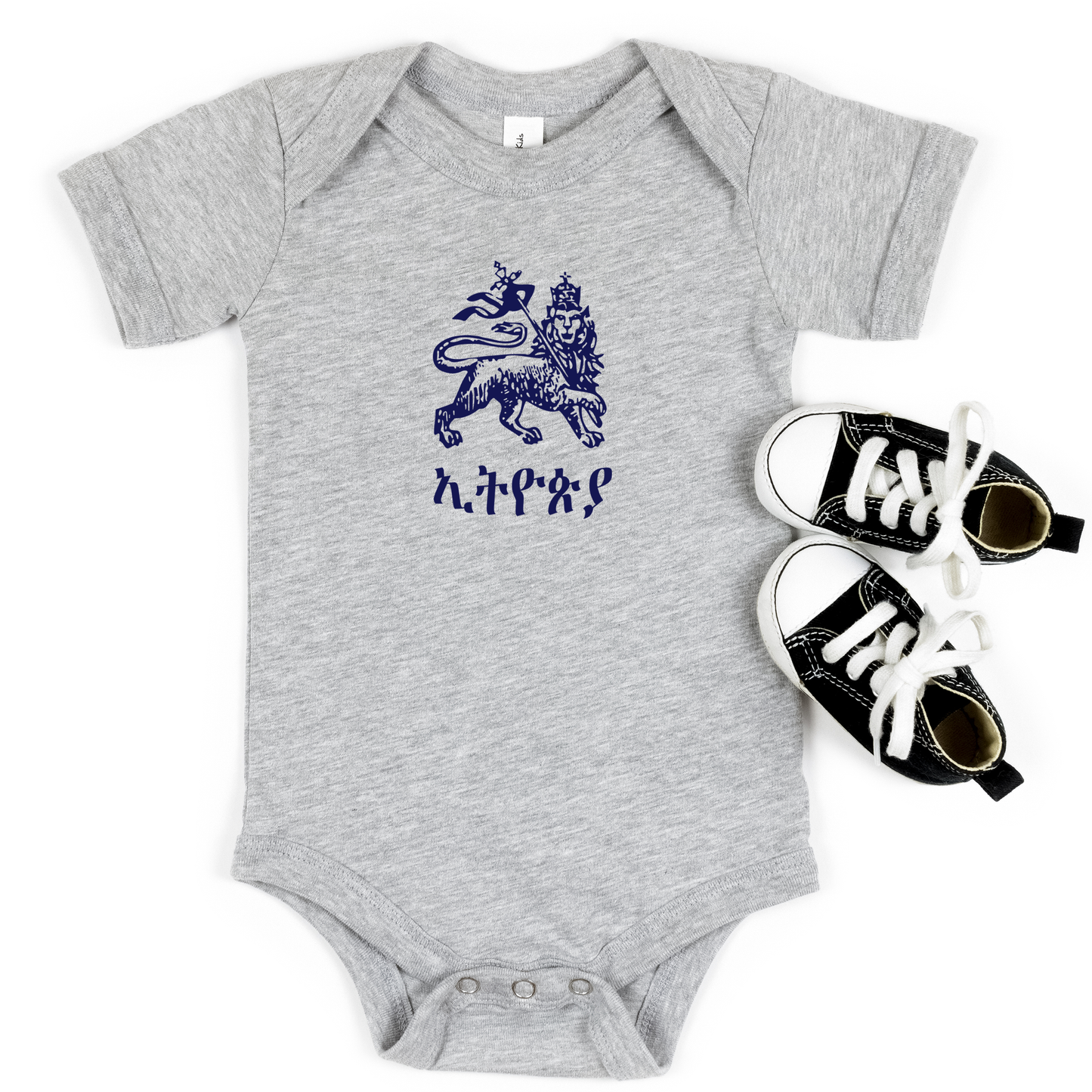 Moa Anbessa Ethiopian infant - Baby Onesies
