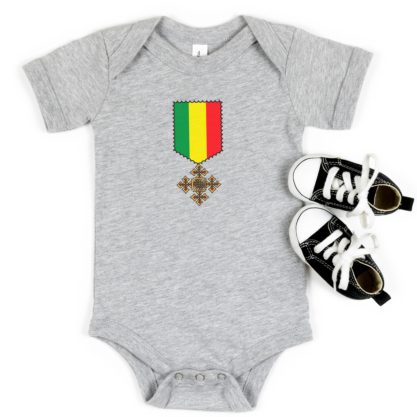 Ethiopian Orthodox Cross infant - Baby Onesies