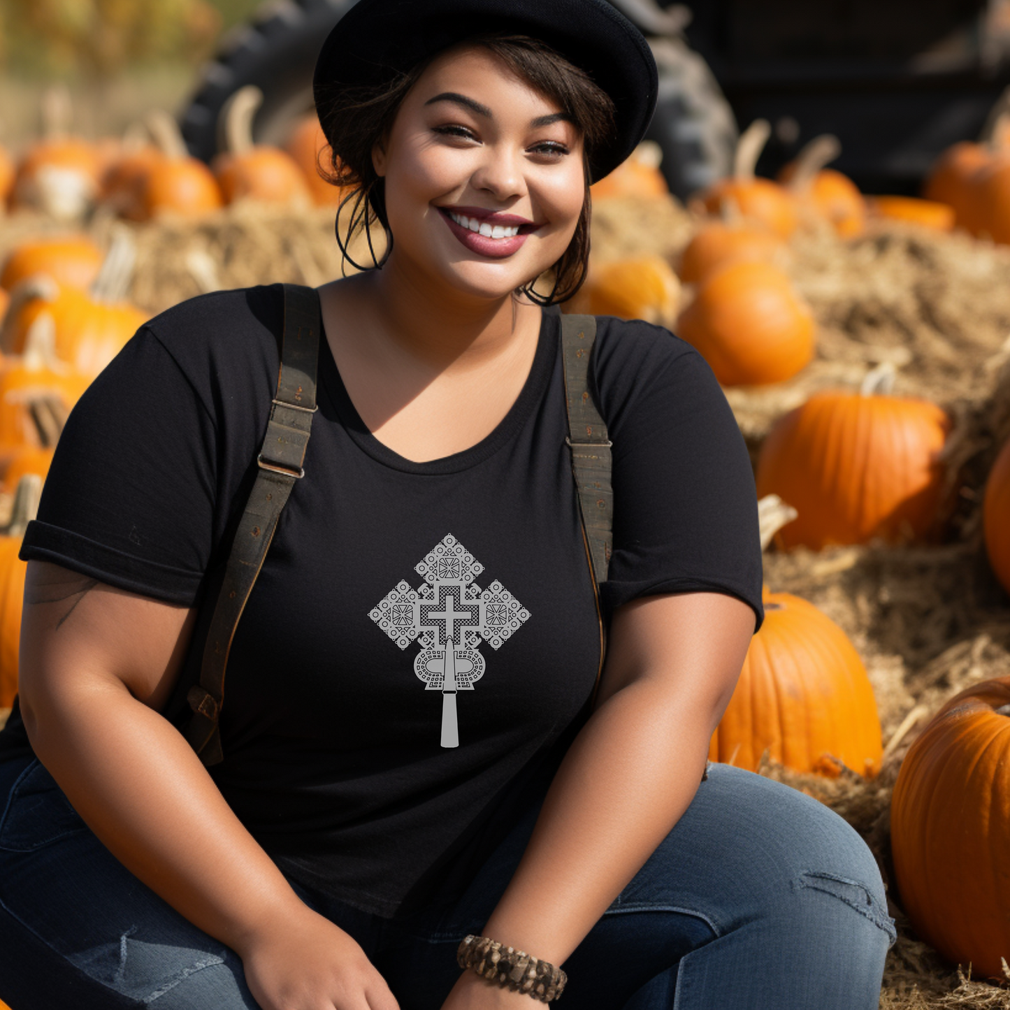 Ethiopian Eritrean Cross 3 unisex T-Shirt