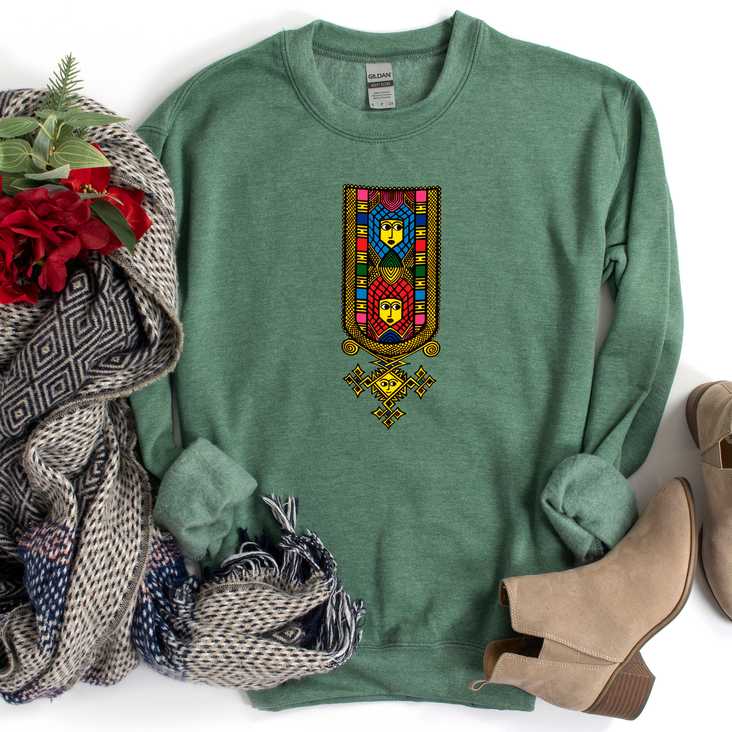 Ethiopian and Ertrian Sweatshirt