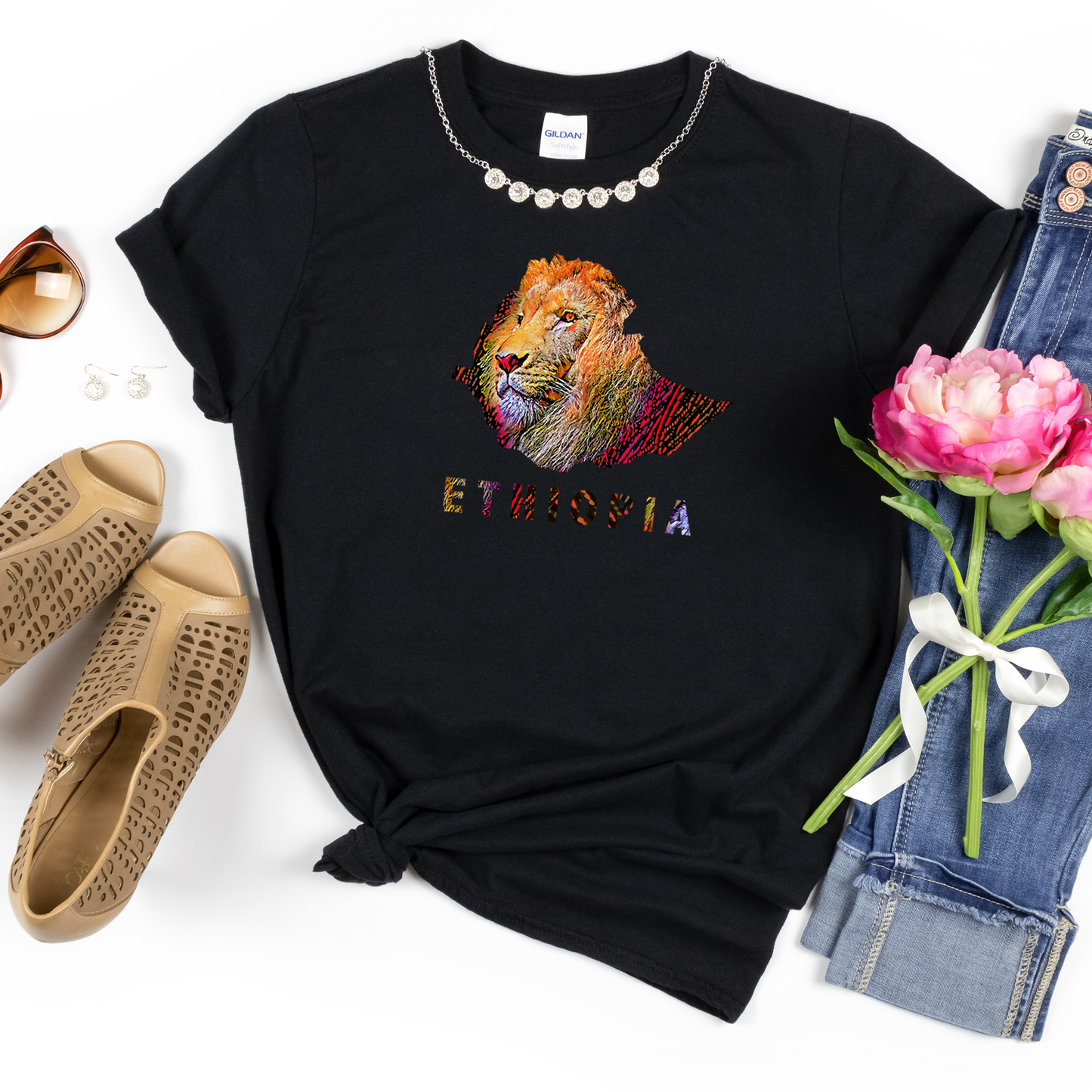 Ethiopian Lion Ethiopian unisex T-Shirt
