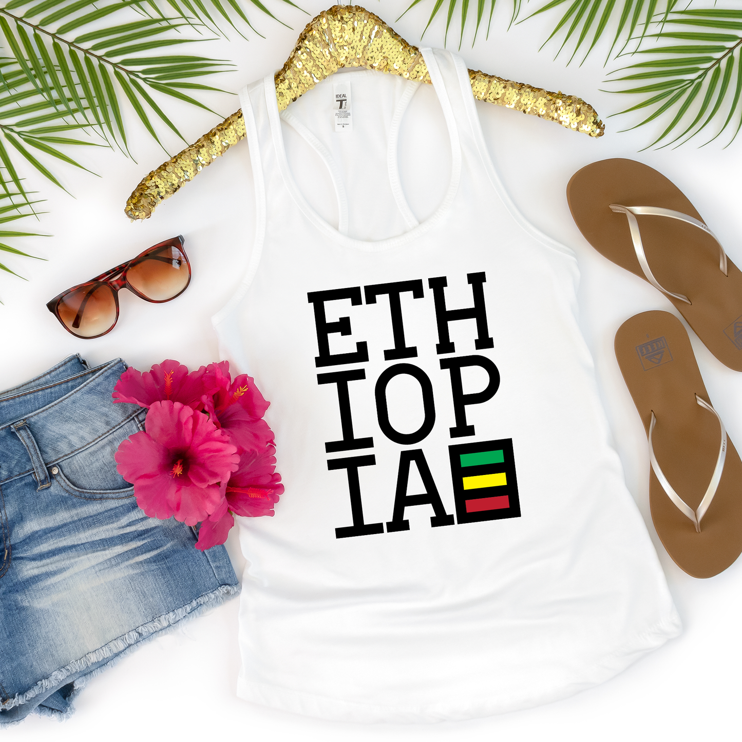 Ethiopia Ethiopian unisex Tank Top