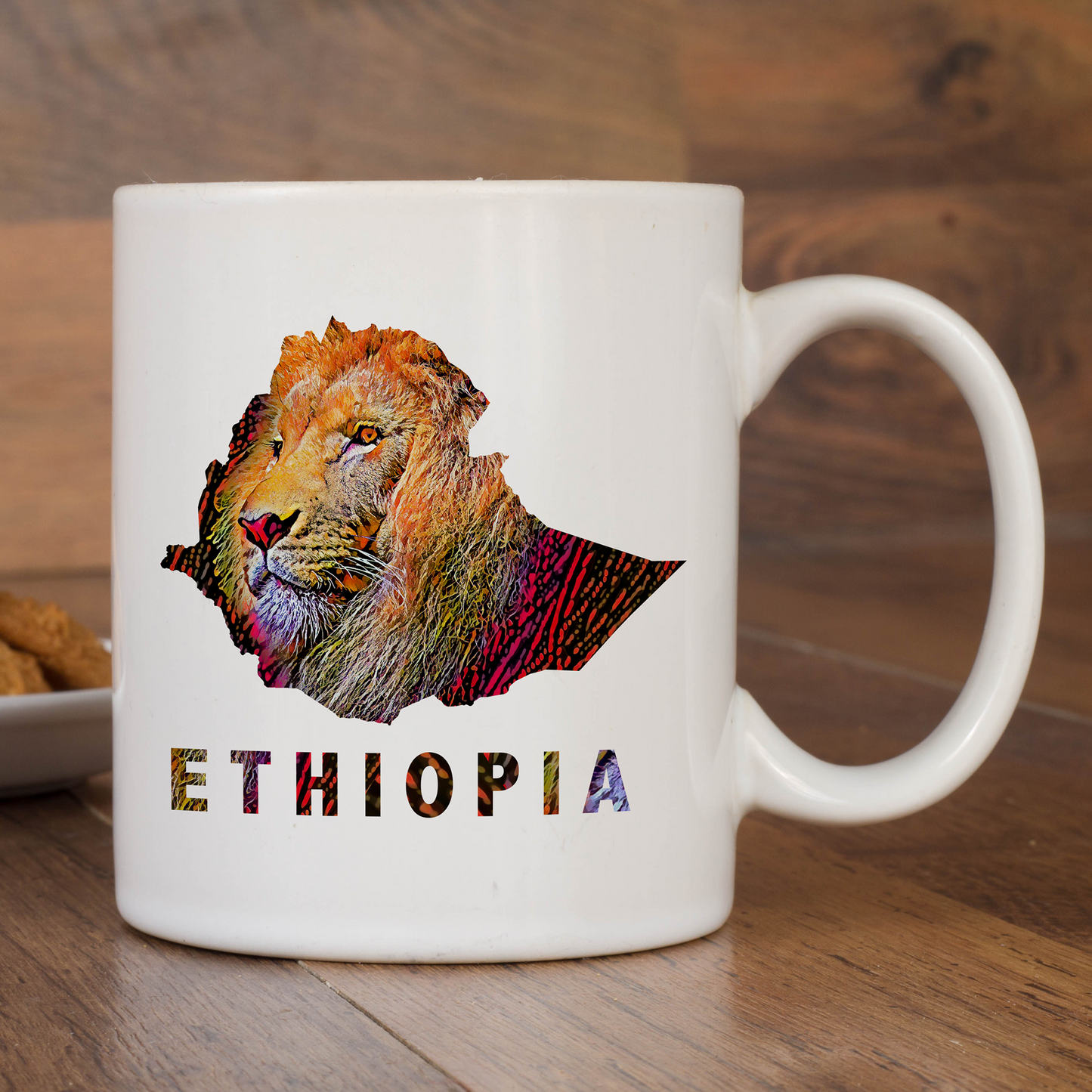 Ethiopian Lion 11oz Ceramic Mugs