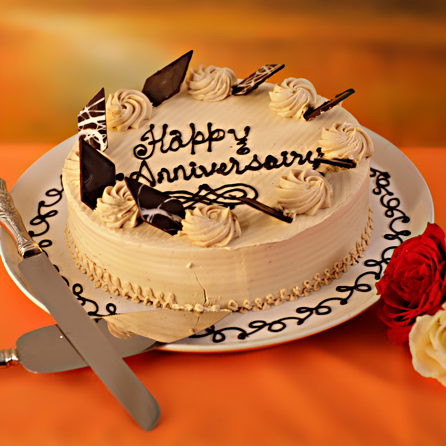 Happy anniversary cake