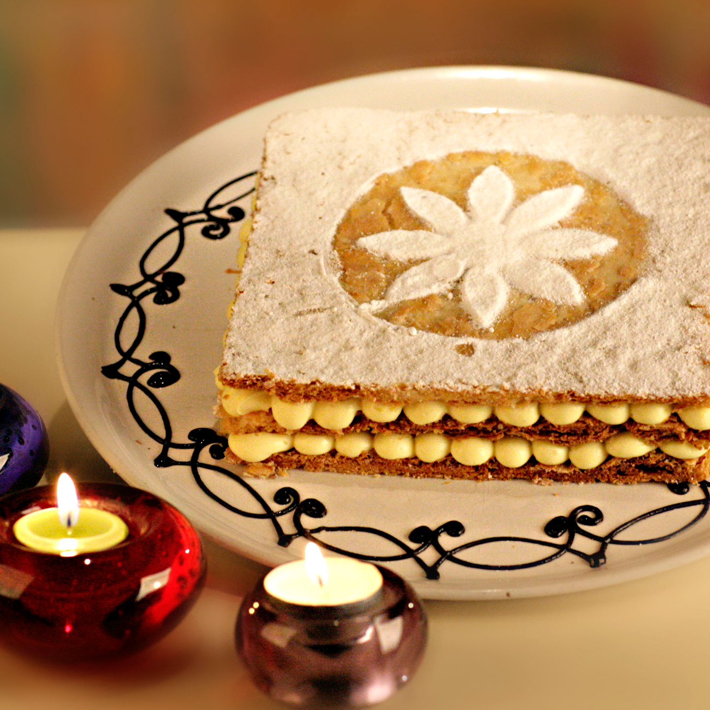 Blossom birthday cake