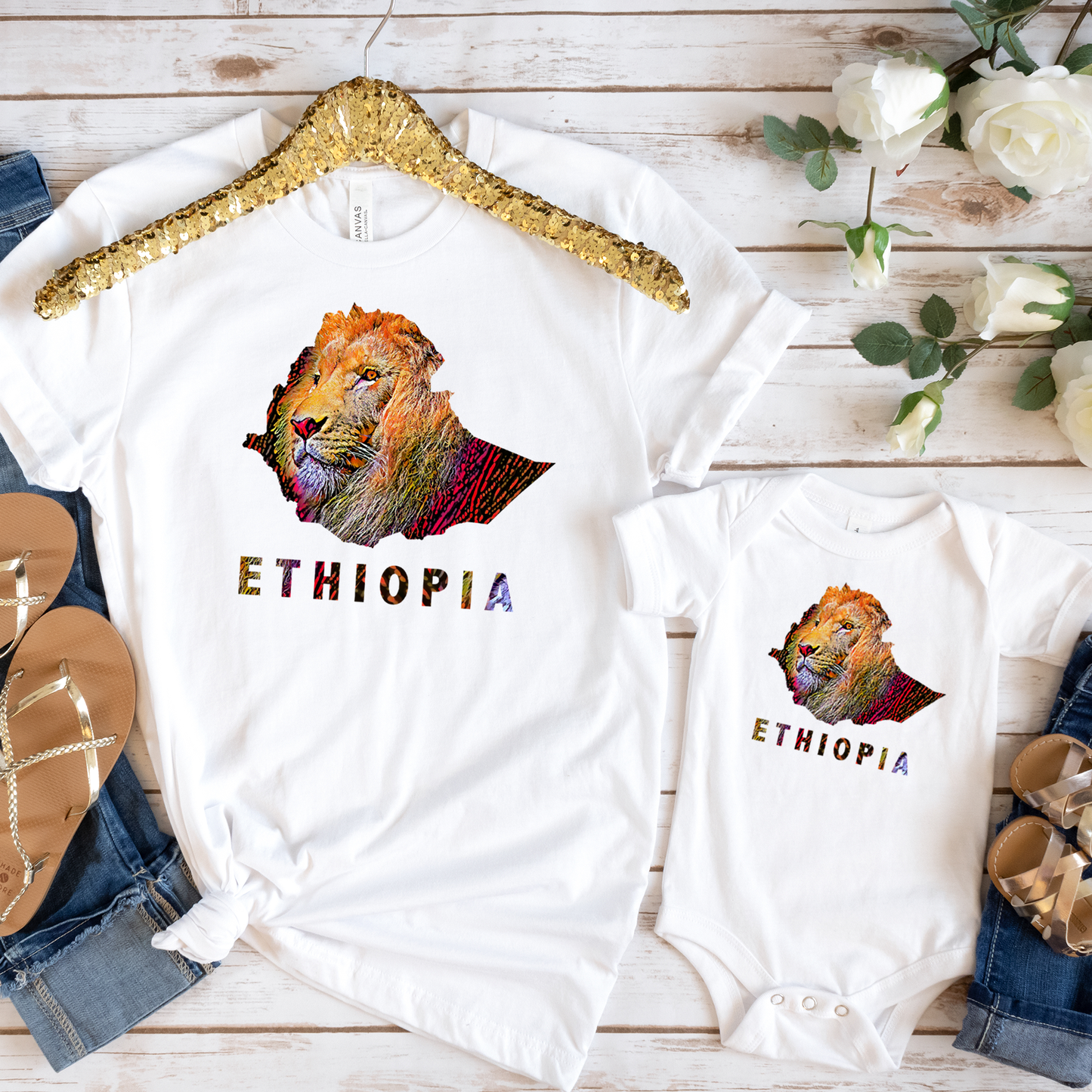 Ethiopian Lion Ethiopian unisex T-Shirt