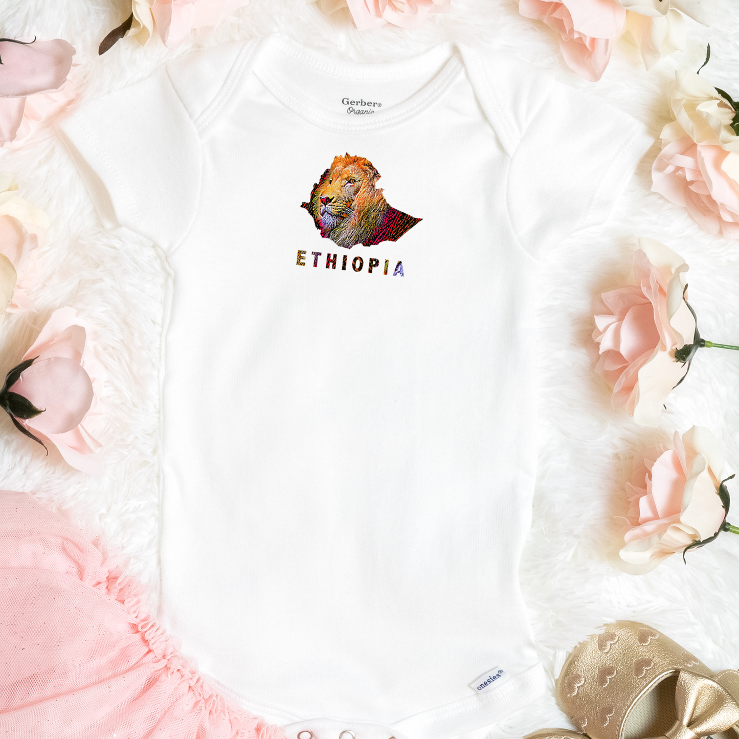 Ethiopia infant - Baby Onesies