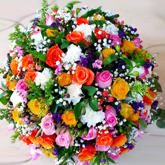 Blossom flower arrangement