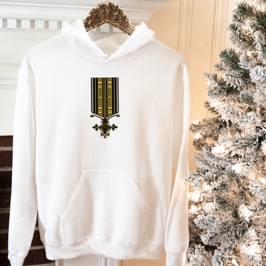 Ethiopian Stylish Cross Hoodie