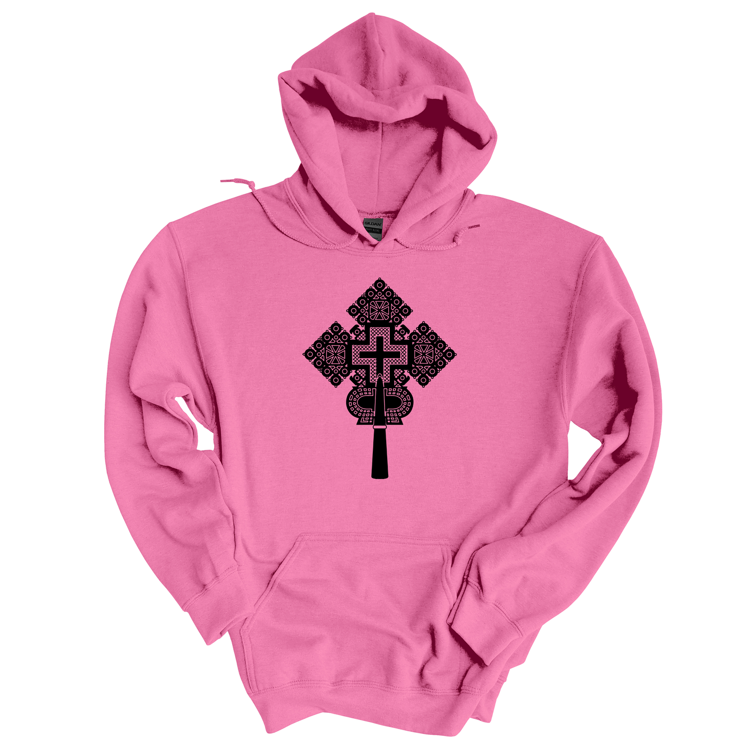 Ethiopian and Ertrian Orthodox cross  Hoodies