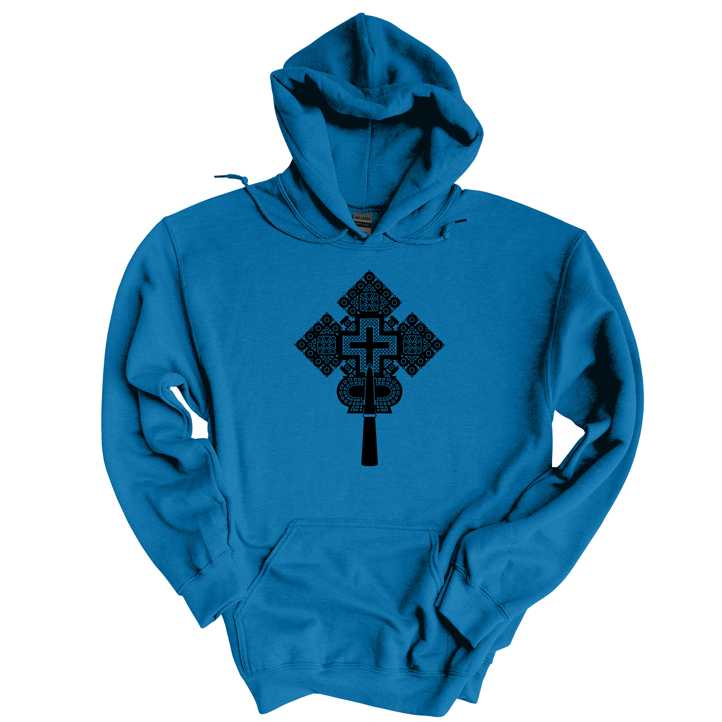 Ethiopian and Ertrian Orthodox cross  Hoodies