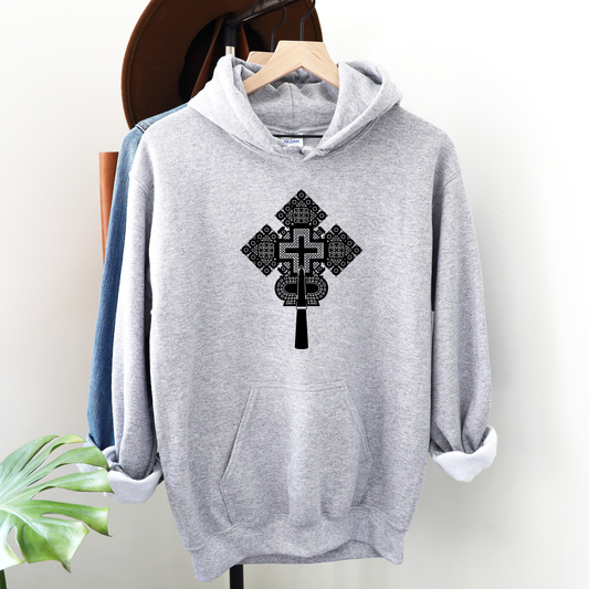 Ethiopian and Ertrian Orthodox cross  Hoodies