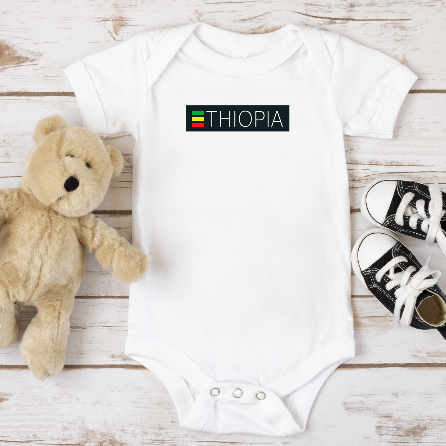 Ethiopia Ethiopian infant - Baby Onesies