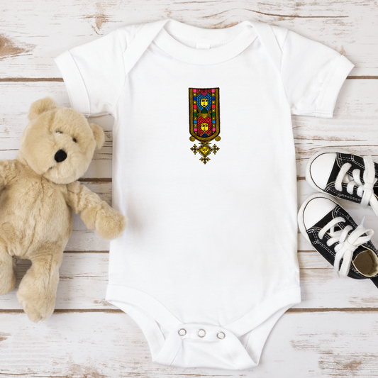 Ethiopian Cross infant - Baby Onesies