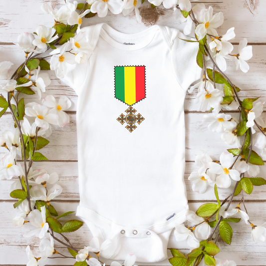 Ethiopian Orthodox Cross  infant - Baby Onesies