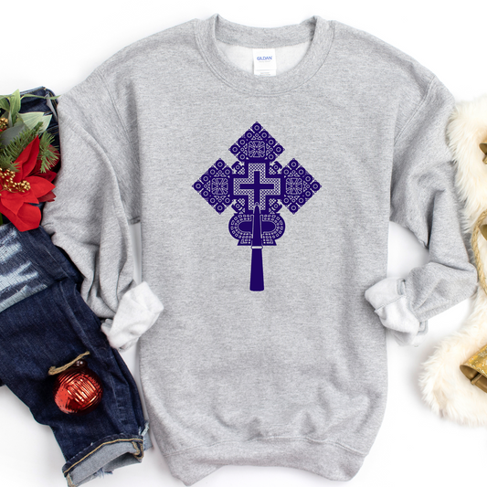 Ethiopian and Ertrian Orthodox Cross Sweatshirt
