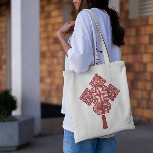 Ethiopian cross 2 Tote Bag